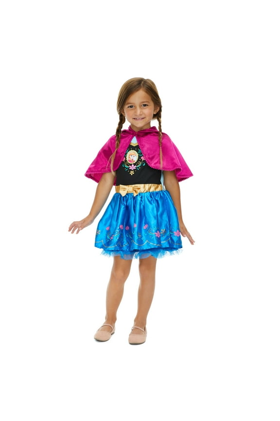 Frozen Princess Anna Toddler Girls Faux Fur Dress Infant to Big Kid