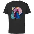 thumbnail image 1 of Disney Frozen Princess Anna of Arendelle - Short Sleeve Cotton T-Shirt for Adults - Customized-Black, 1 of 5