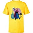 thumbnail image 1 of Disney Frozen Princess Anna of Arendelle - Short Sleeve T-Shirt for Kids - Customized-Sunflower, 1 of 5