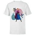 thumbnail image 1 of Disney Frozen Princess Anna of Arendelle - Short Sleeve T-Shirt for Kids - Customized-White, 1 of 5