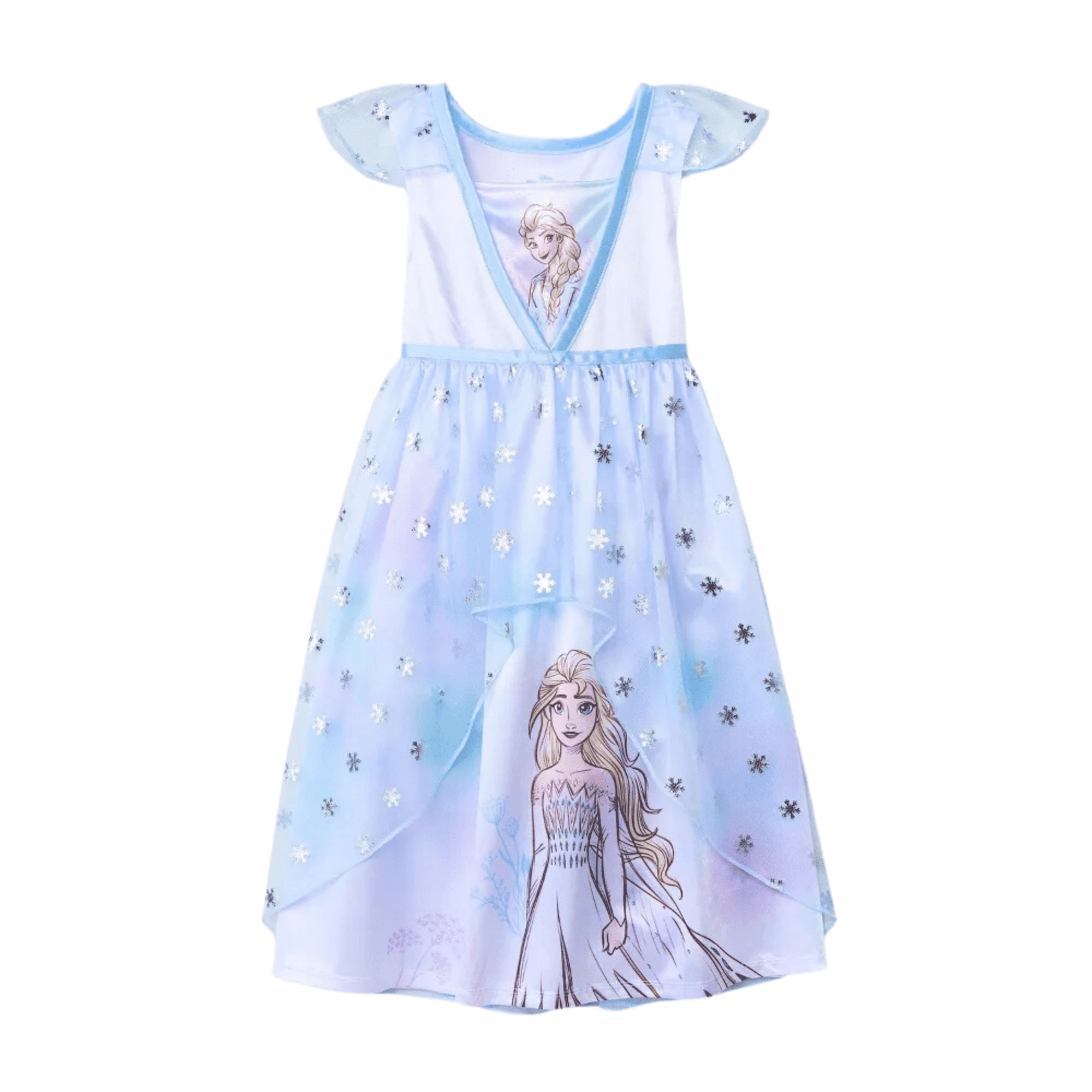Nightwear Elsa Pyjamas Tesco Gown Frozen Elsa Pajamas Frozen