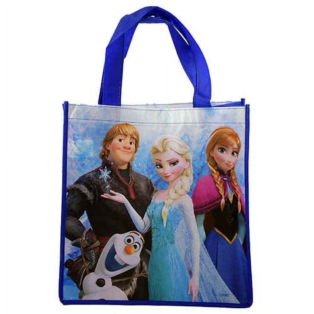 Disney Frozen Reusable Tote Bag Elsa Anna Olaf Kristoff Walmart