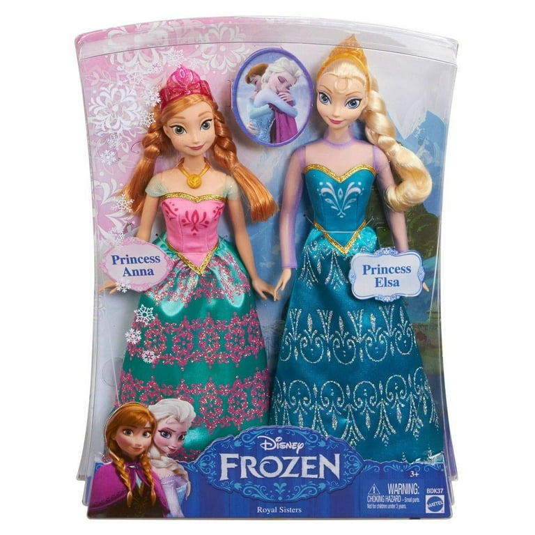 Disney Frozen Royal Sisters Doll Set Princess Anna Princess Elsa