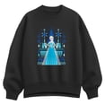 thumbnail image 1 of Disney - Frozen Scandinavian - Women's Oversized Fleece Crew Sweatshirt, 1 of 2