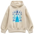 thumbnail image 1 of Disney - Frozen Scandinavian - Women's Oversized Fleece Hoodie Sweatshirt, 1 of 3