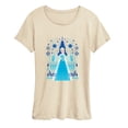 thumbnail image 1 of Disney - Frozen Scandinavian - Women's Short Sleeve Graphic T-Shirt, 1 of 4