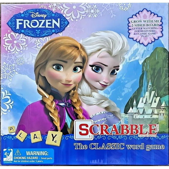 Disney Frozen Scrabble 2 Sided Board