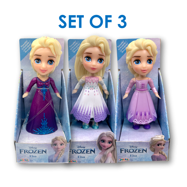 Disney Princess Mini Toddler 3 Inch Posable Doll - Choose Your Favourite