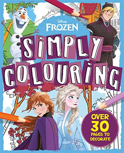 Disney Frozen: Simply Colouring - Walmart.com