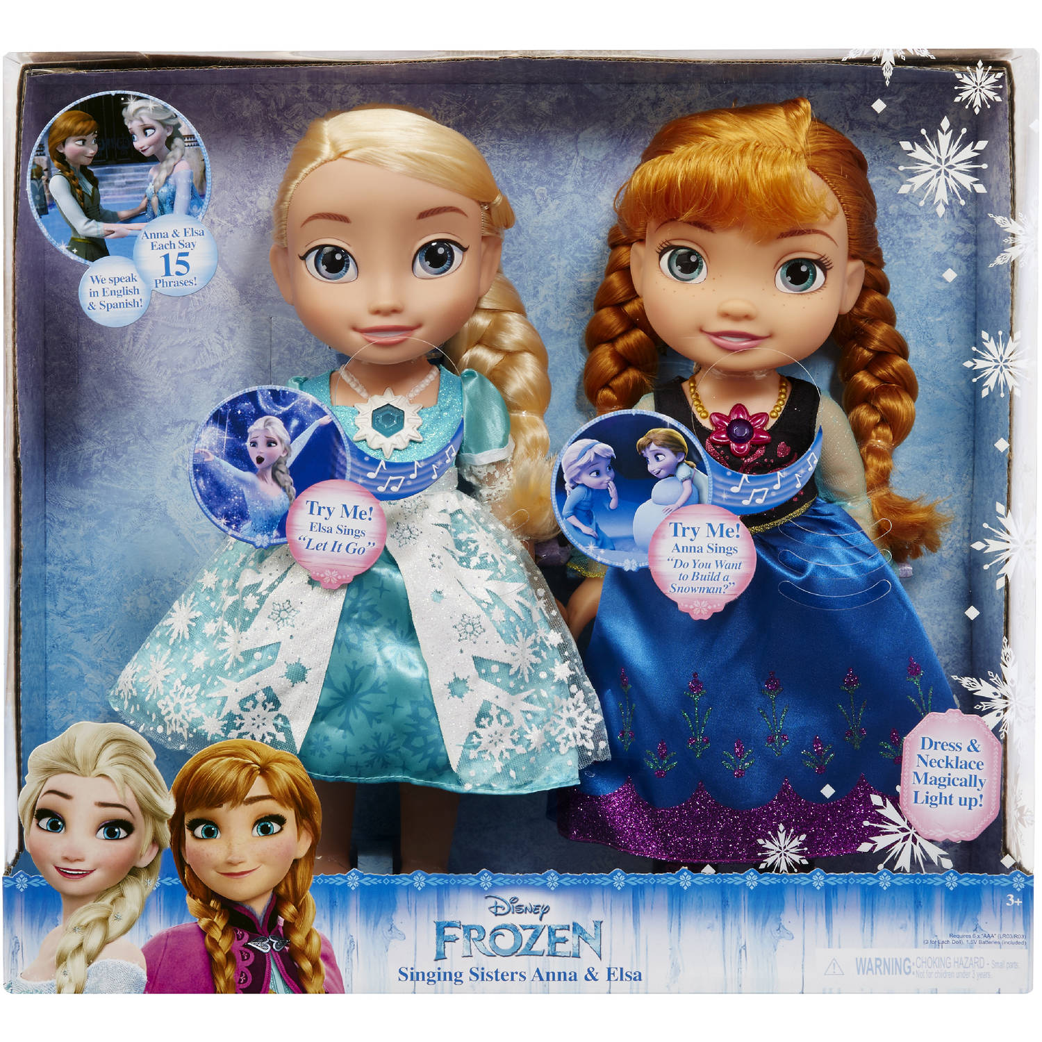 Disney Frozen Singing Sisters Elsa and Anna Dolls (Exclusive) - image 1 of 3