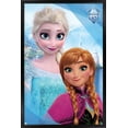 thumbnail image 1 of Disney Frozen - Sisters 10th Anniversary Wall Poster, 22.375" x 34" Framed, 1 of 5