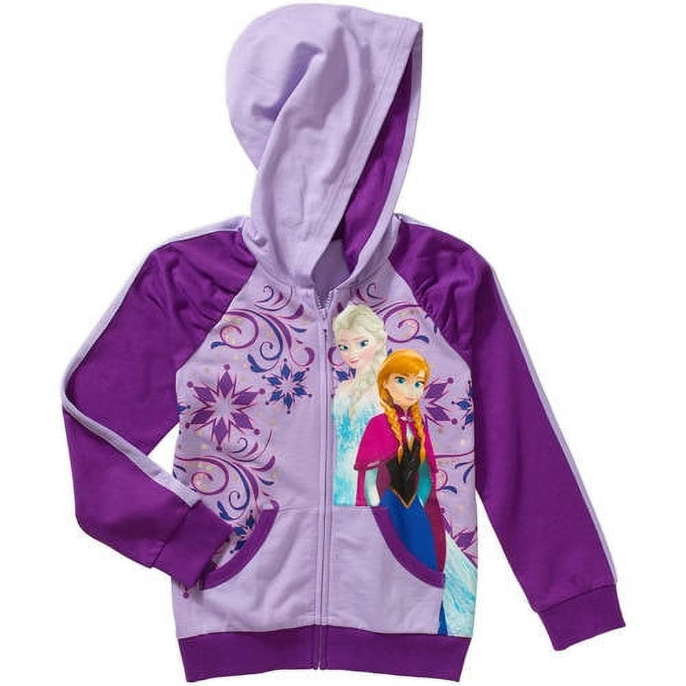 Disney Frozen Sisters Zip Front Hoodie