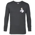 thumbnail image 1 of Disney Frozen Snow Queen Elsa Small Pose - Long Sleeve T-Shirt for Men - Customized-Charcoal Heather, 1 of 5