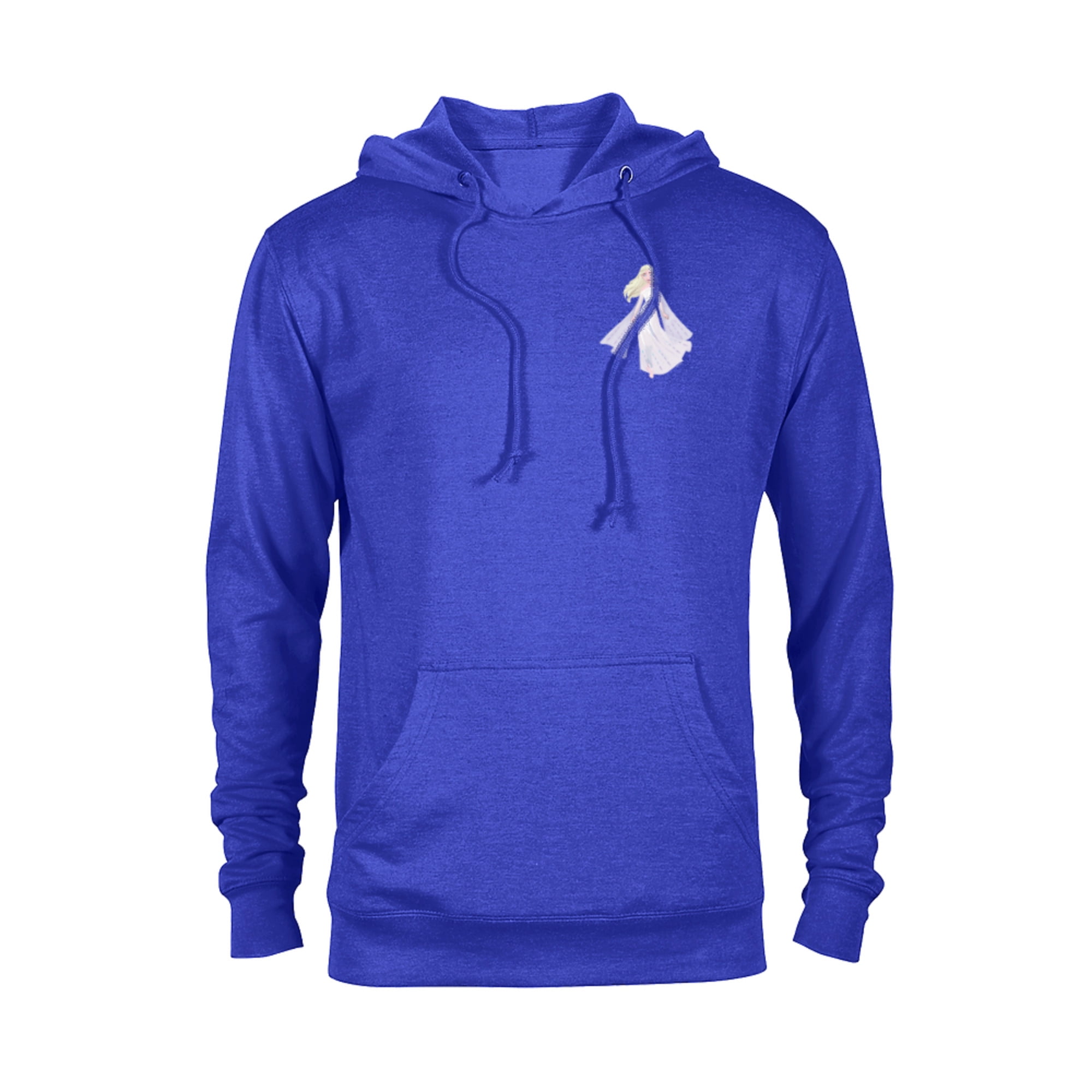 Queen Union Jack Pullover Hoodie - Navy Blue Unisex Hooded Sweatshirt With Front Print, Official Licensed
