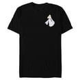 thumbnail image 1 of Disney Frozen Snow Queen Elsa Small Pose - Short Sleeve Blended T-Shirt for Adults - Customized-Black, 1 of 5