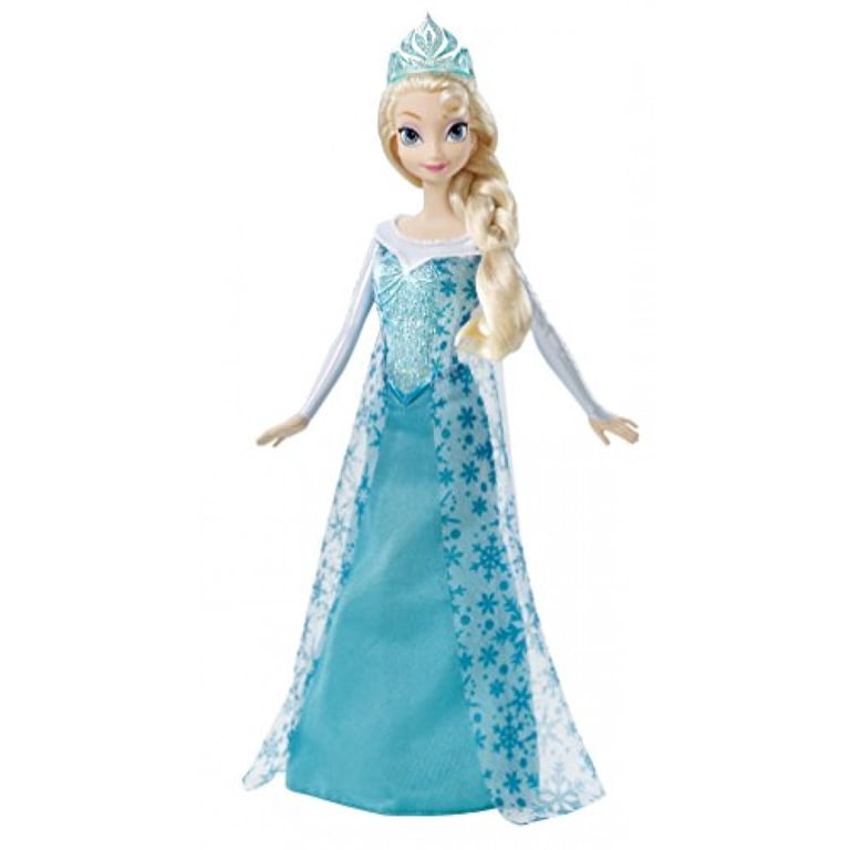 Mattel Disney Frozen Sparkle Princess Elsa Doll - Walmart.com