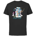 thumbnail image 1 of Disney Frozen Sven Kristoff Fall Funny Autumn Pumpkin Sp-ICE - Short Sleeve Cotton T-Shirt for Adults - Customized-Black, 1 of 5