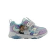 thumbnail image 1 of Disney Frozen Toddler Girl Anna & Elsa Shimmer Light-Up Athletic Sneaker, Sizes 7-12, 1 of 6