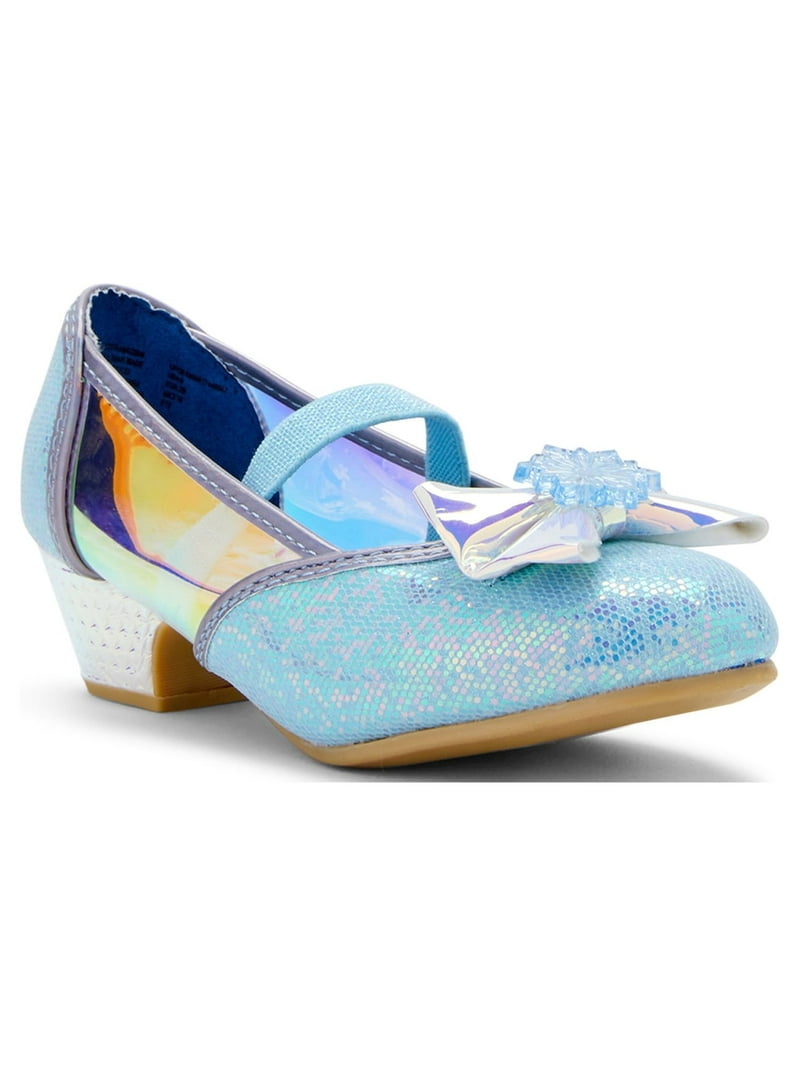 Disney Frozen Toddler Girl Elsa Dress Heel Pump, Sizes 7-12