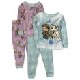 thumbnail image 1 of Disney Frozen Toddler Girls 4pc Purple & Blue Pajamas Elsa Sleep Set 2T, 1 of 2