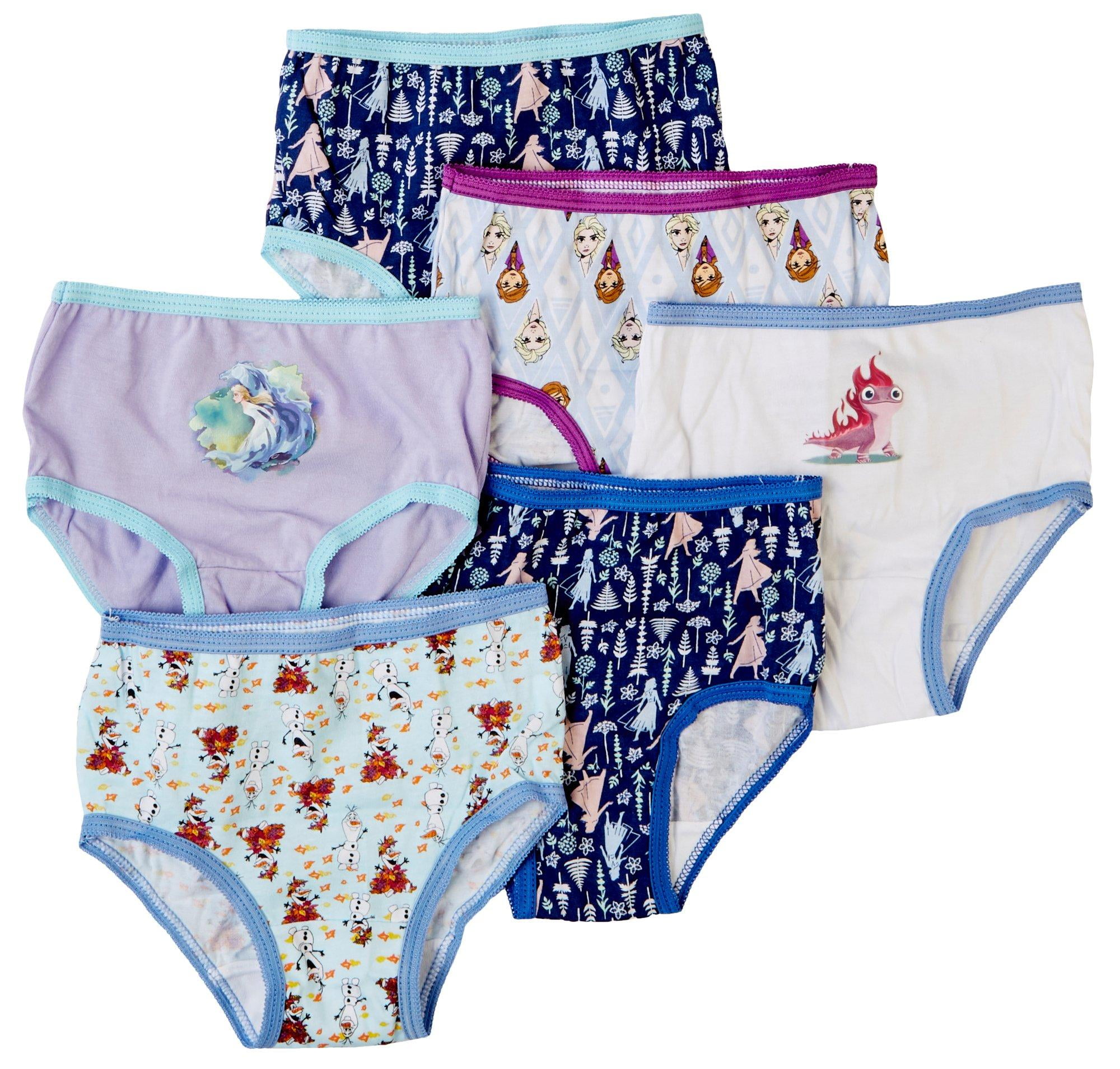 Girls' Disney Princess 7pk Underwear - 6