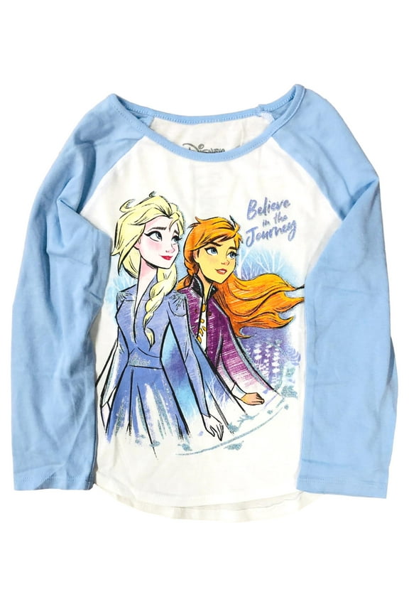 Frozen Toddler Girls Elsa Believe In The Journey T-Shirt Tee Shirt 4T