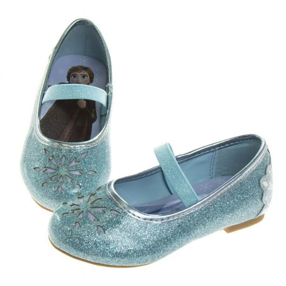 Disney Frozen Toddler Girls' Flat Shoes - Frozen, 6