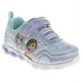 thumbnail image 1 of Disney Frozen Toddler Girls' Light Up Sneakers - Cyan Purple, 9, 1 of 8