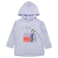 thumbnail image 1 of Disney Frozen Toddler Girls Purple Elsa This Is My Journey Hoodie Sweatshirt 2T, 1 of 1