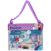 Disney Frozen - Townley Girl Fashion Chain Bag with Peel- Off Nail Polish, Eyeshadow, Hair Accessories, Hair Brush & More! for Girls, Ages 6+