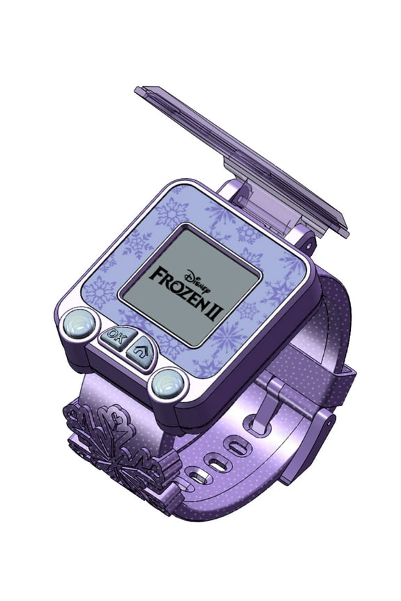 Frozen Unisex Child Educational Learning Watch with Silicone Strap in Purple One Size (FZN4780WMC)