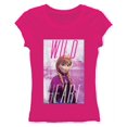 thumbnail image 1 of Disney Frozen Wild Heart Juniors Pink T-Shirt | S, 1 of 1