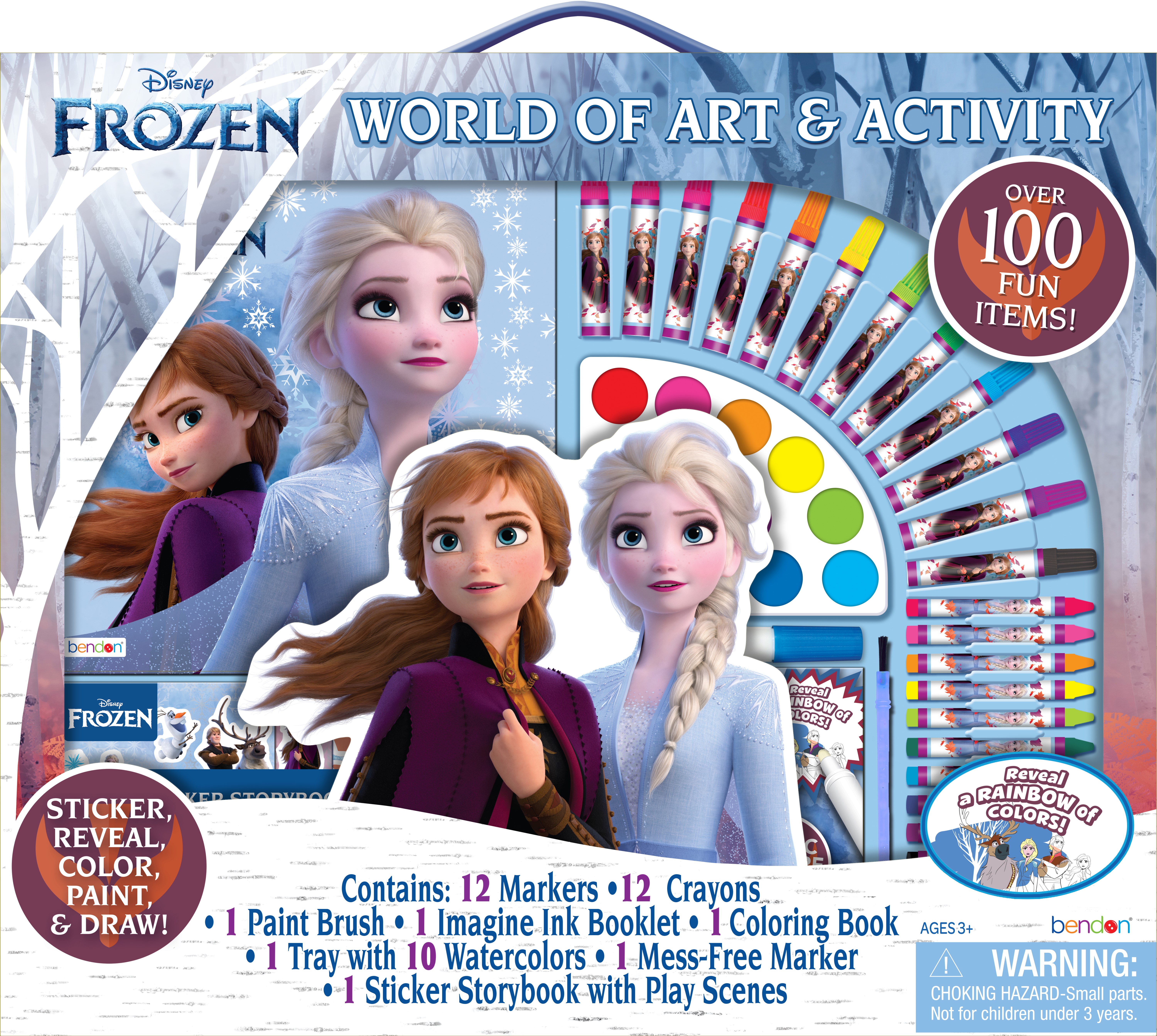Disney Frozen World Of Art & Activity Kit with an Imagine Ink Book - image 1 of 8