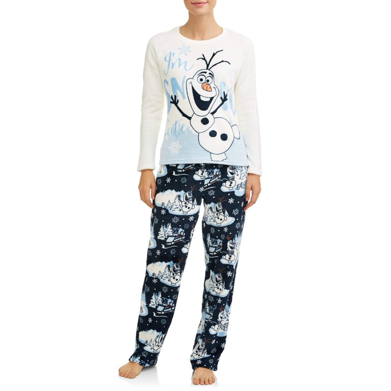 Disney, Intimates & Sleepwear, Womens Disney Frozen Olaf Footless Onesie  Pajamas Xs 2