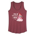 thumbnail image 1 of Disney - Full Of Christmas Cheer Ariel - Women's Racerback Tank Top, 1 of 5