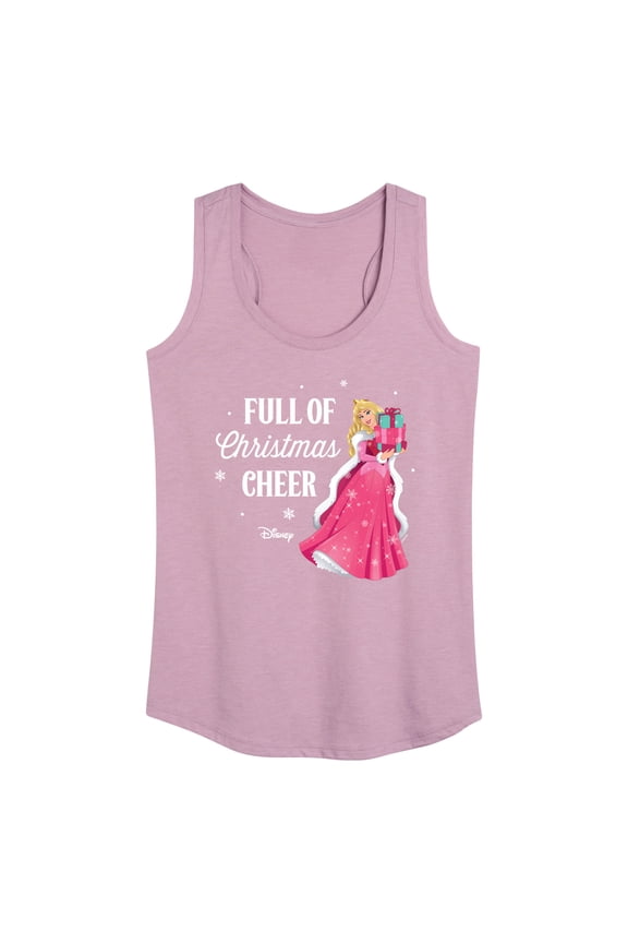 - Full Of Christmas Cheer Aurora - Women's Racerback Tank Top