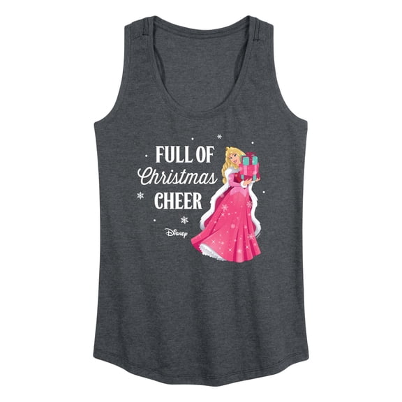 Disney - Full Of Christmas Cheer Aurora - Women's Racerback Tank Top