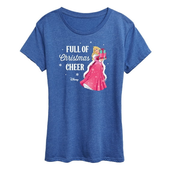 Disney - Full Of Christmas Cheer Aurora - Women's Short Sleeve Graphic T-Shirt
