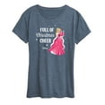 thumbnail image 1 of Disney - Full Of Christmas Cheer Aurora - Women's Short Sleeve Graphic T-Shirt, 1 of 5