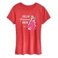 thumbnail image 1 of Disney - Full Of Christmas Cheer Aurora - Women's Short Sleeve Graphic T-Shirt, 1 of 5