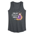thumbnail image 1 of Disney - Full Of Christmas Cheer Rapunzel - Women's Racerback Tank Top, 1 of 5