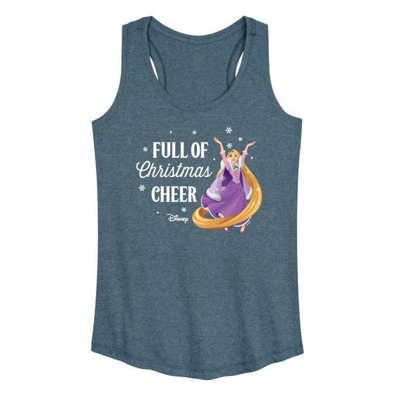 Disney - Full Of Christmas Cheer Rapunzel - Women's Racerback Tank Top