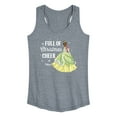 thumbnail image 1 of Disney - Full Of Christmas Cheer Tiana - Women's Racerback Tank Top, 1 of 5