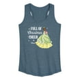 thumbnail image 1 of Disney - Full Of Christmas Cheer Tiana - Women's Racerback Tank Top, 1 of 5