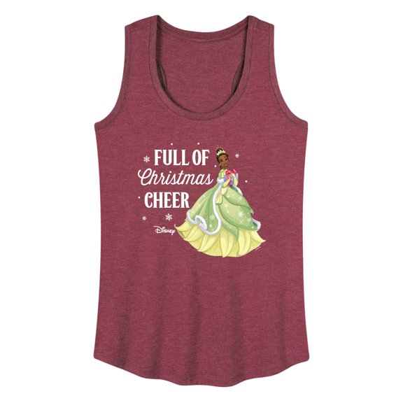 Disney - Full Of Christmas Cheer Tiana - Women's Racerback Tank Top