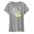 thumbnail image 1 of Disney - Full Of Christmas Cheer Tiana - Women's Short Sleeve Graphic T-Shirt, 1 of 5