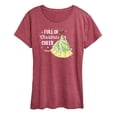thumbnail image 1 of Disney - Full Of Christmas Cheer Tiana - Women's Short Sleeve Graphic T-Shirt, 1 of 5