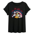 thumbnail image 1 of Disney - Fun And Fireworks - Juniors Ideal Flowy Muscle T-Shirt, 1 of 5