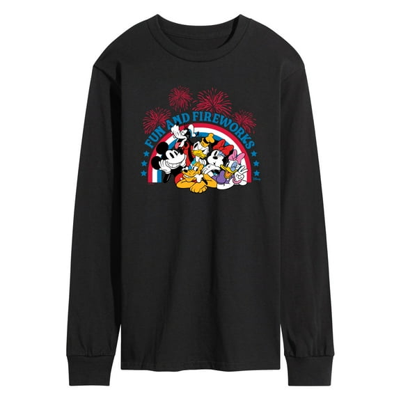 Disney - Fun And Fireworks - Men's Long Sleeve T-Shirt