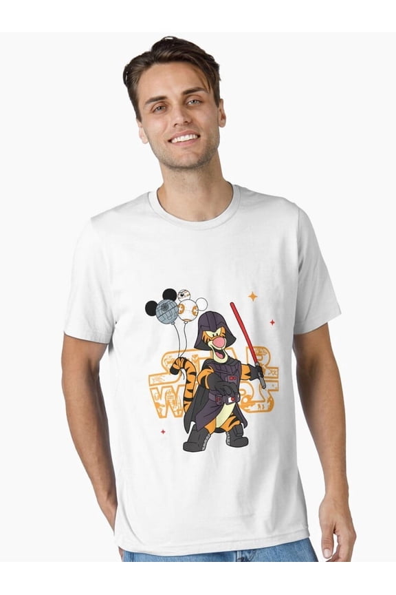 Disney Funny Tigger Costume Darth Vader T-Shirt